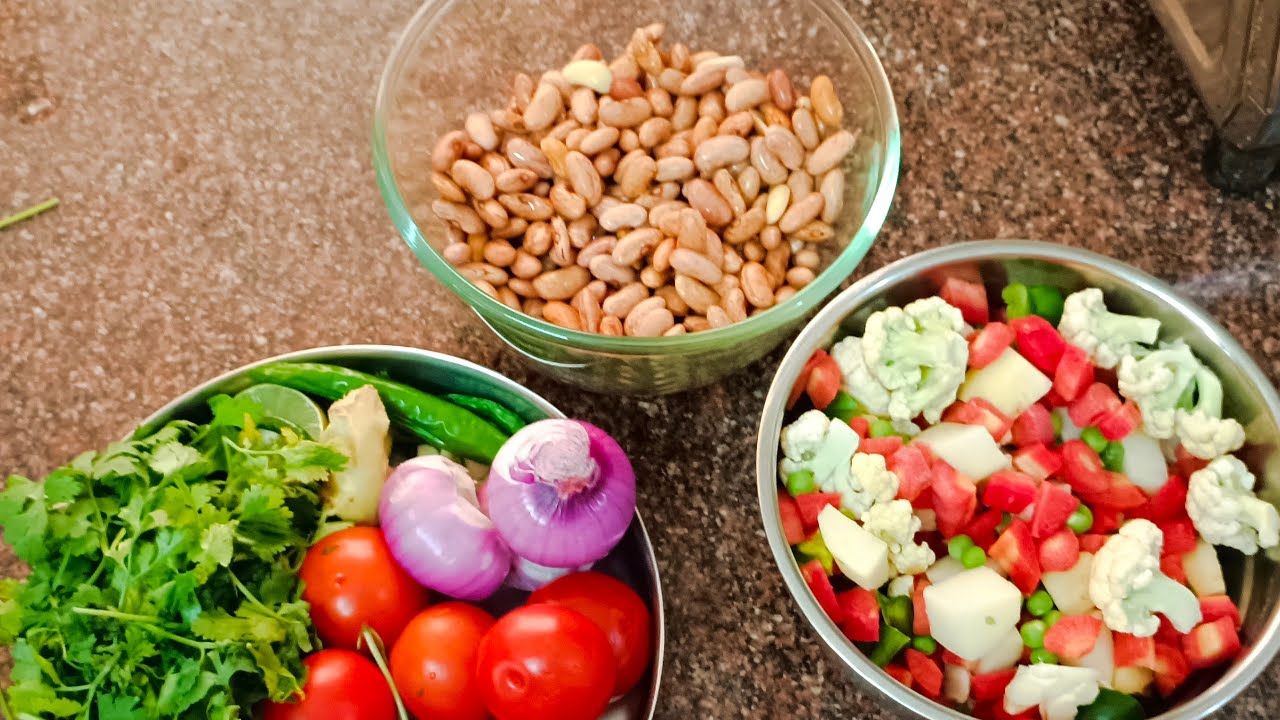 Rajma Chawal And Mix Veg Recipe. Poornima's Kitchen is live! 🚨🔴🥰
