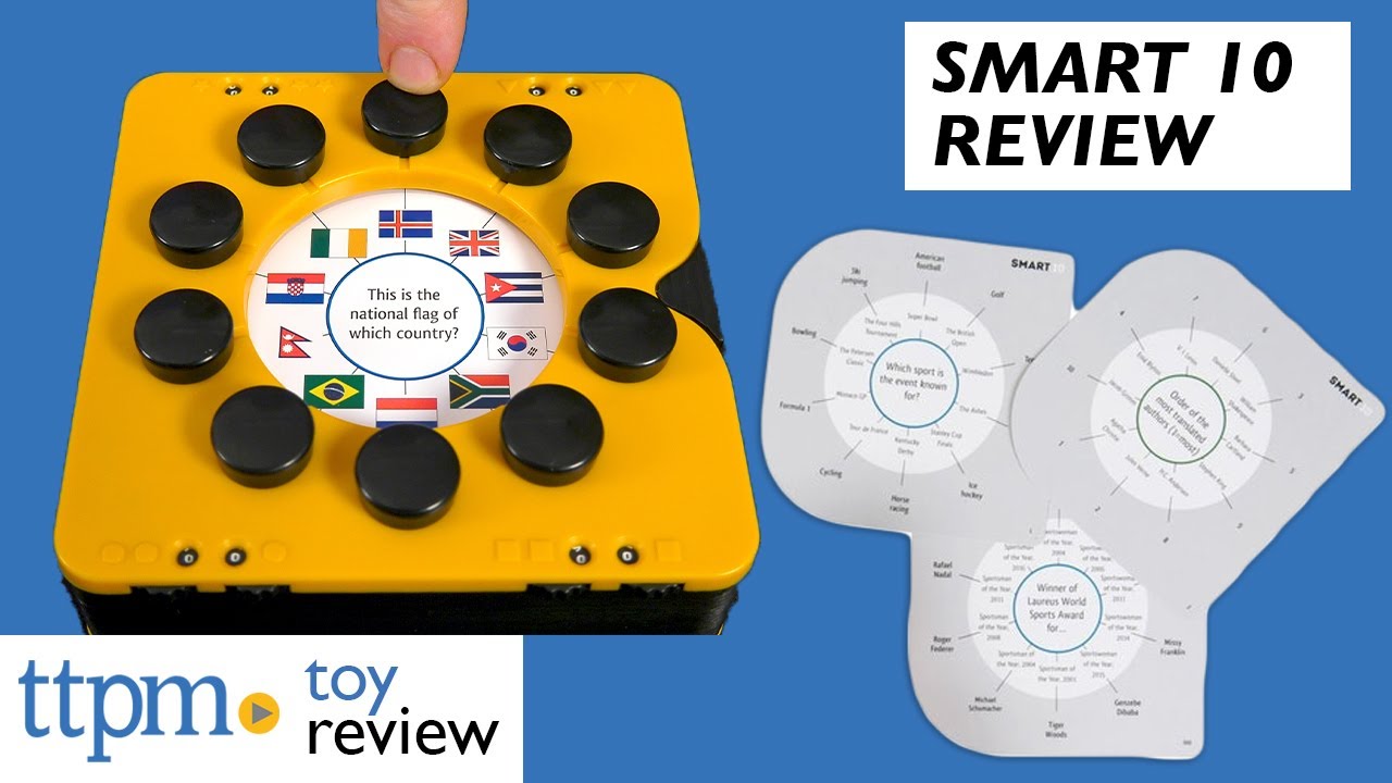 Smart 10 Party Board Game from Bananagrams