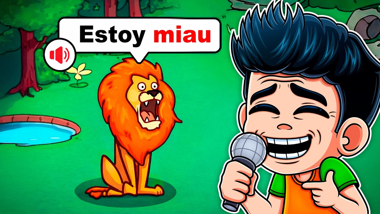 LE PUSE MI VOZ A ESTOS ANIMALES Y ES HORRIBLE | MY VOICE ZOO JUEGO COMPLETO | JONDRES GC