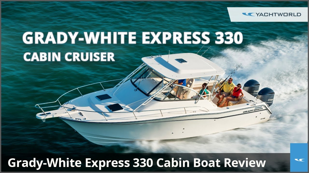 2021 Grady-White Express 330 Cabin Walkthrough Boat Review