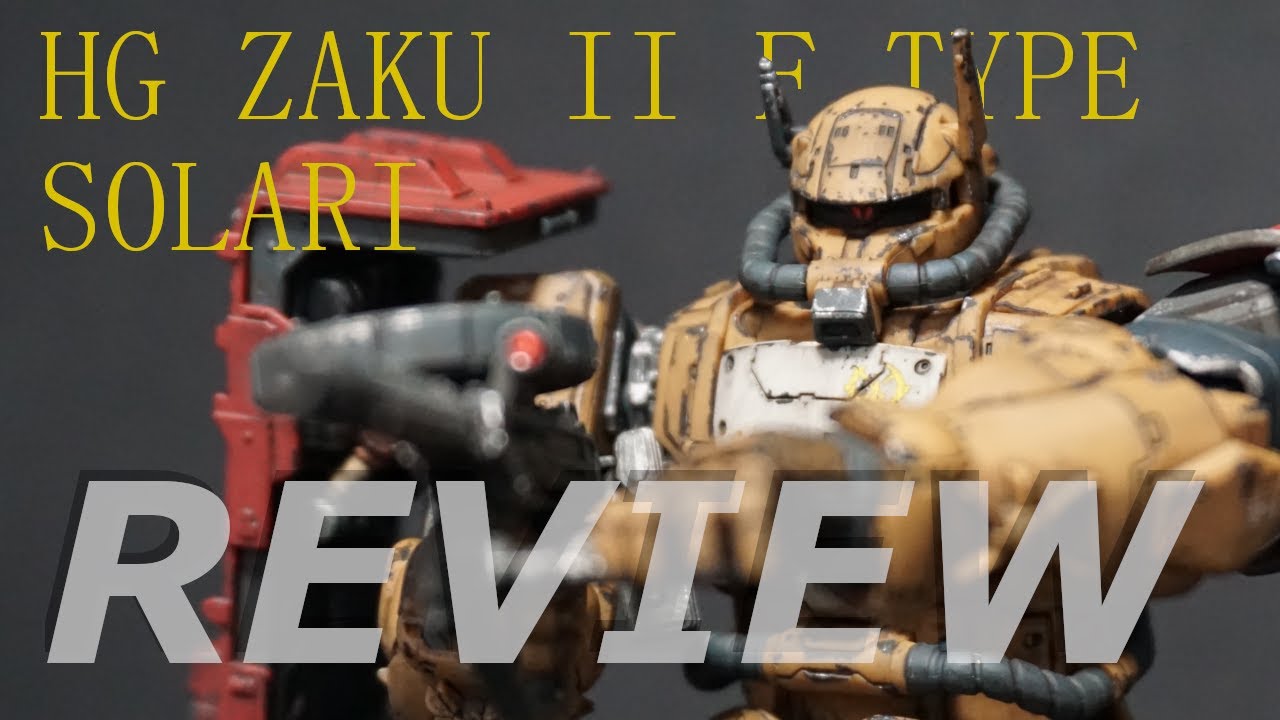 HG Zaku II F Type Solari (The One From Netflix) | Review
