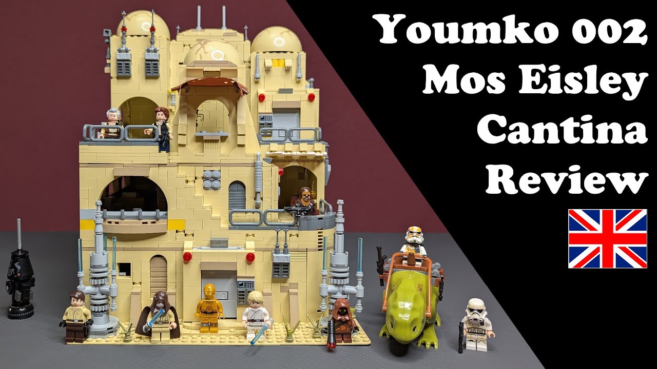 Youmko YM002 - Mos Eisley Cantina - Lego 75290 B-Set MOC - Review English