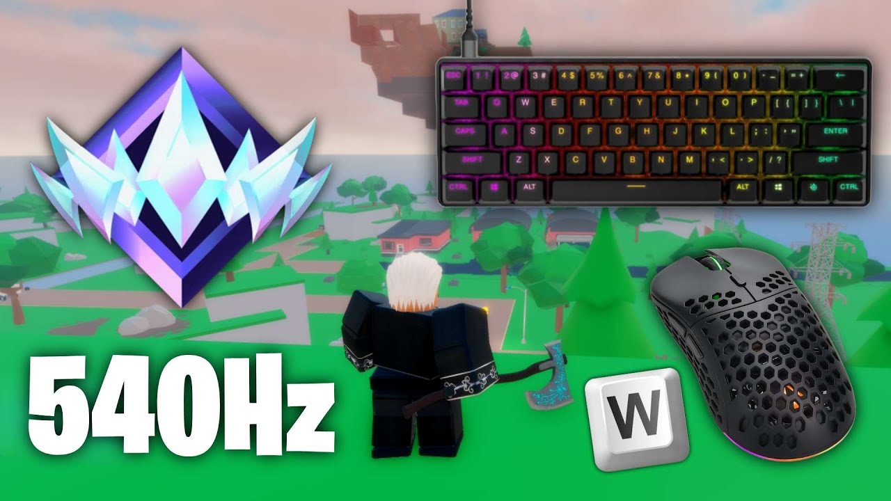 Fortblox Satisfying Keyboard ASMR 😴 Solo Unreal W-Key Ranked Gameplay 🏆 360 FPS 4K