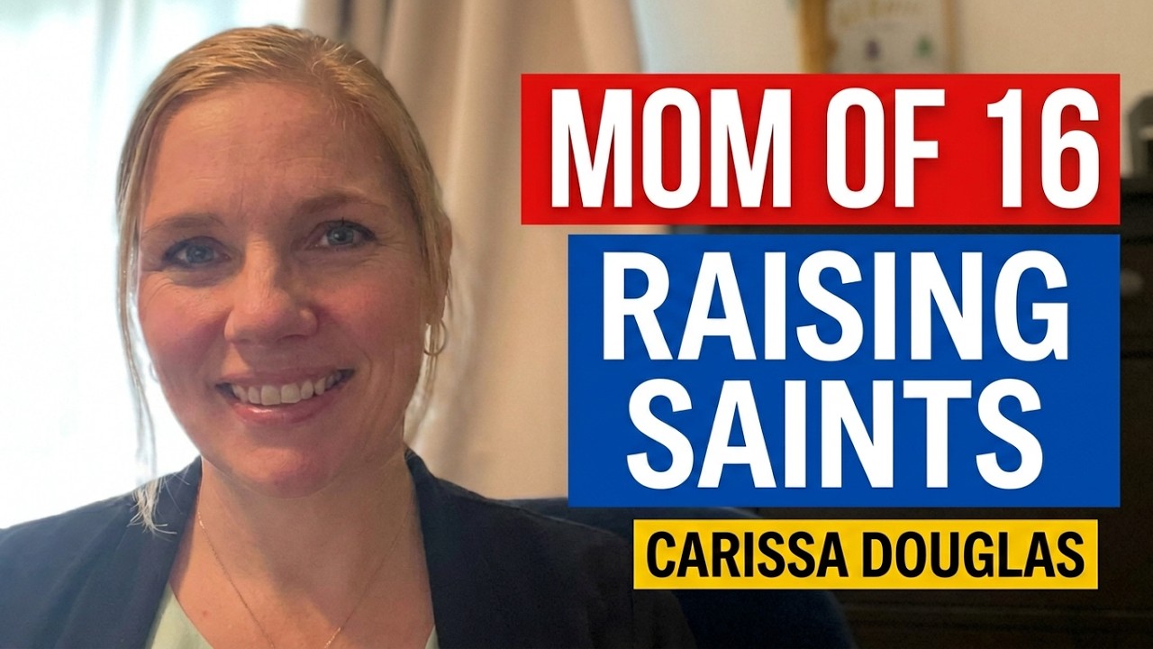 I love being a Mom of 15 kids: Author Carissa Douglas talks about the Christ-centred family