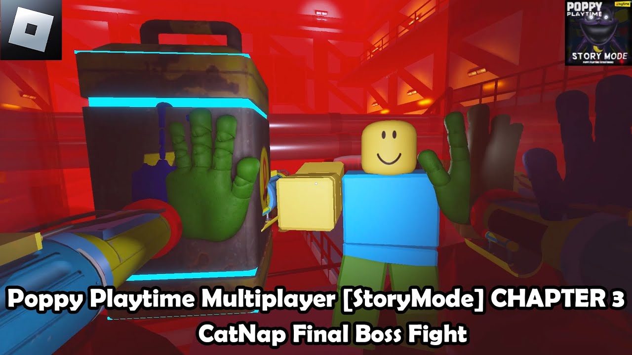 Poppy Playtime Multiplayer [StoryMode] CHAPTER 3 : Quick Play and CatNap Final Boss Fight (END)