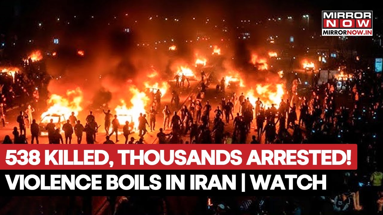Iran Protests: 538 Killed, Thousands Arrested; Anti-Khamenei Protest Boils In Iran; US Action Soon?