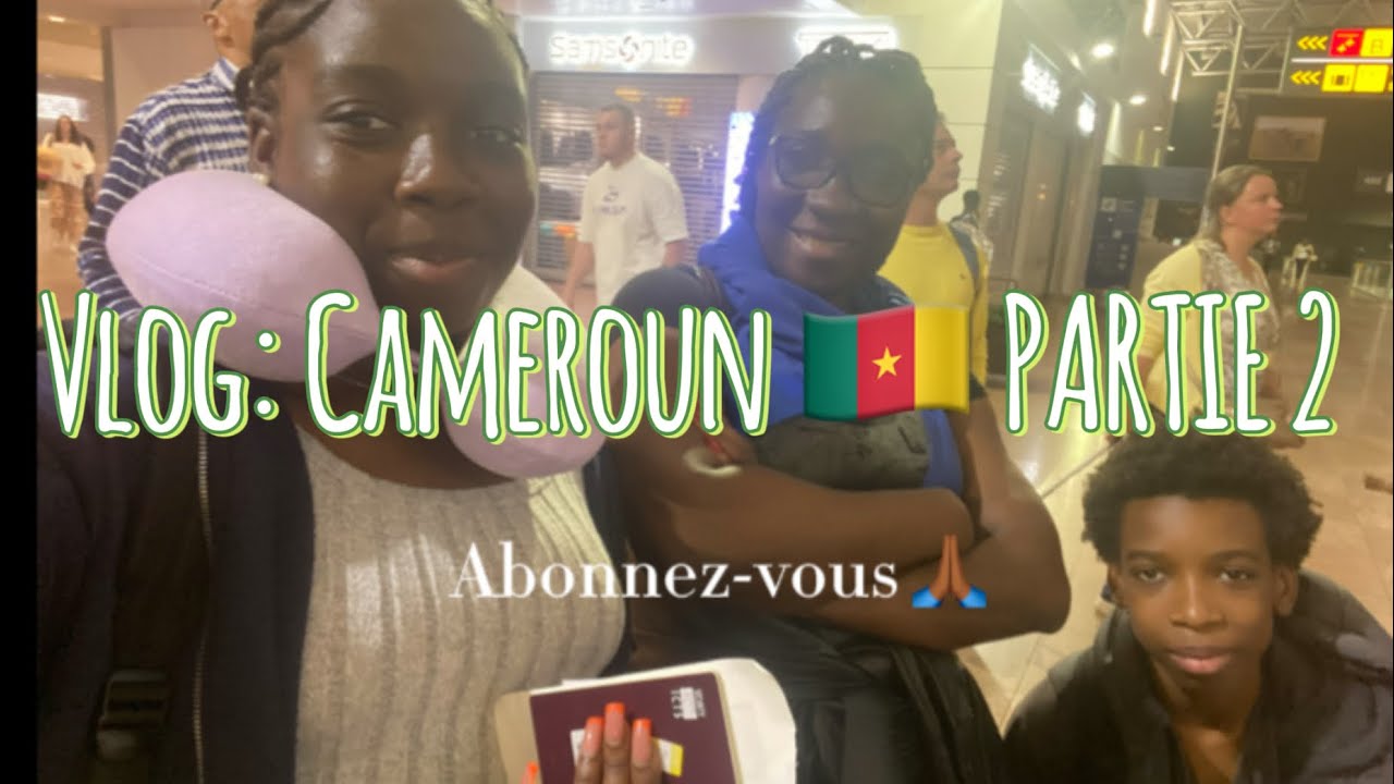 VLOG: RETOUR AU CAMEROUN🇨🇲 APRÈS 4ANS (PARTIE 2) VILAGE NOAH , piscine 🏊‍♀️ ,danse 🕺🏾 etc…