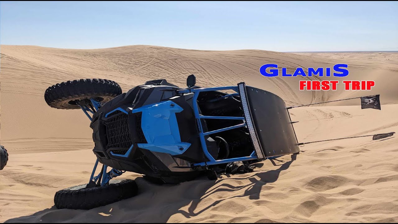 Glamis Sand Dunes - Can Am RZR CRASH