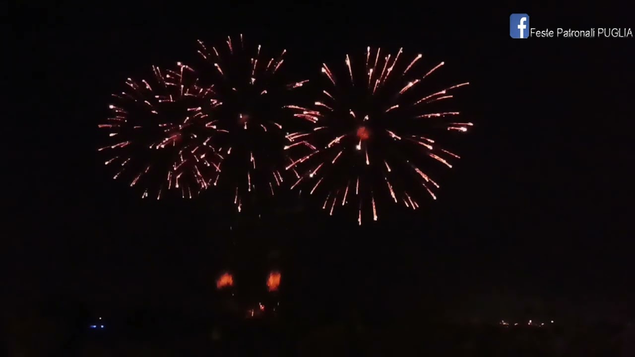 Primo spettacolo pirotecnico notturno - Adelfia 10/11/2025
