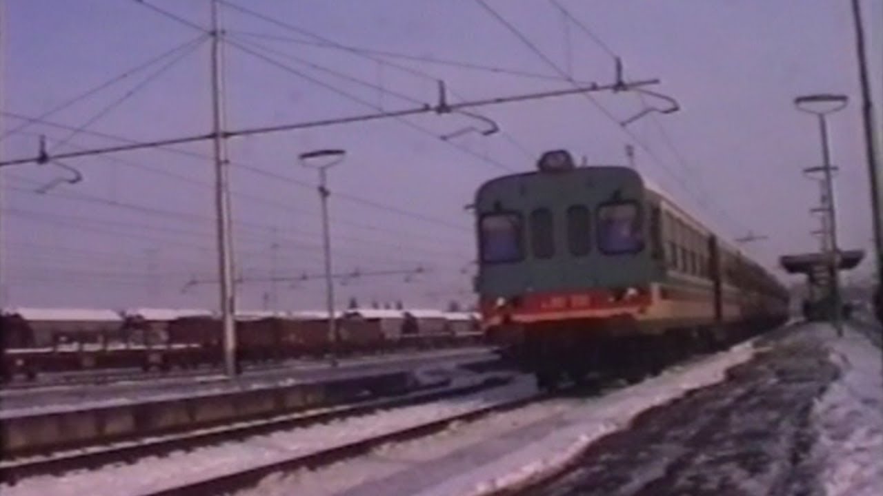 Cab Ride FOSSANO-LIMONE P.TE nella neve con ALn663.1200