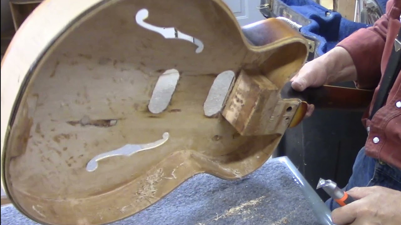 Реставрация Gretsch Geo Van EPS, часть 6
