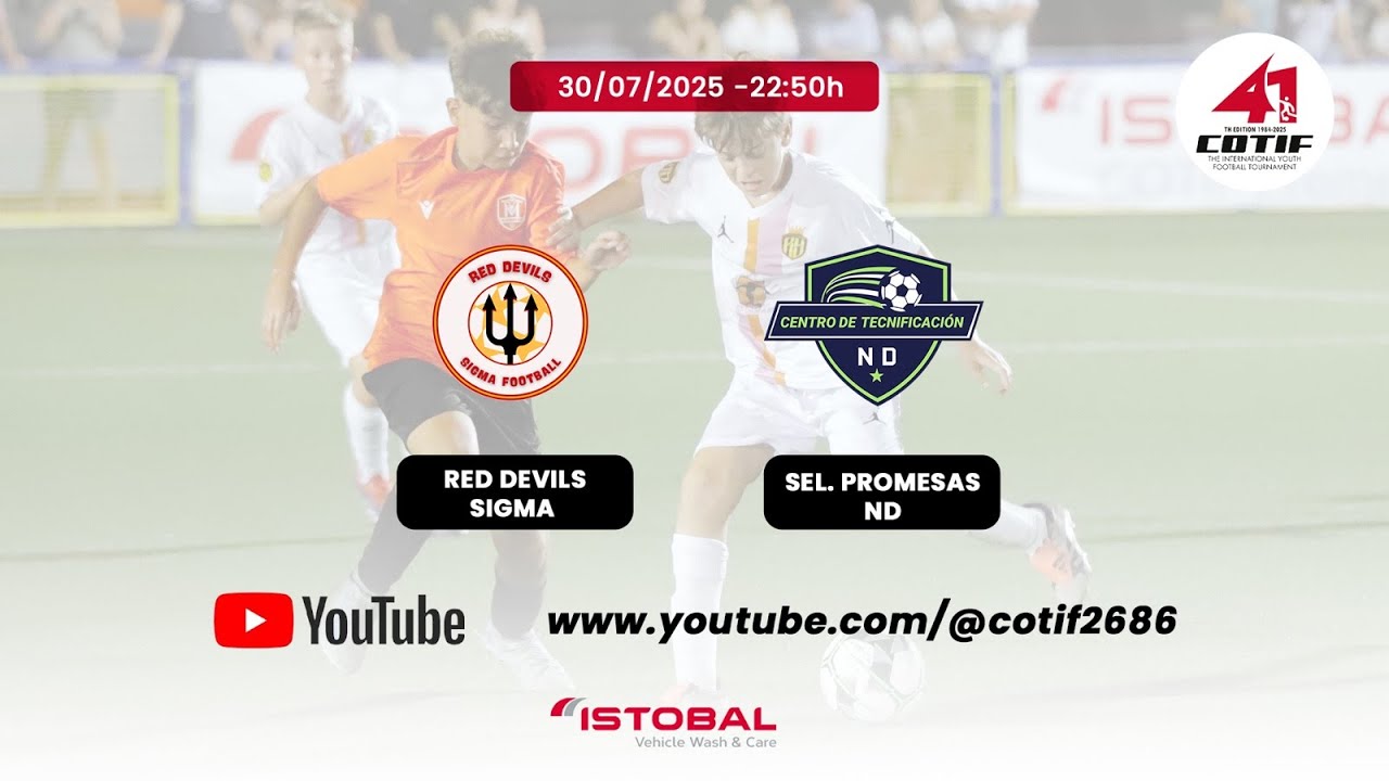 RED DEVILS SIGMA VS SEL PROMEAS ND -  COTIF PROMESES ISTOBAL 2025
