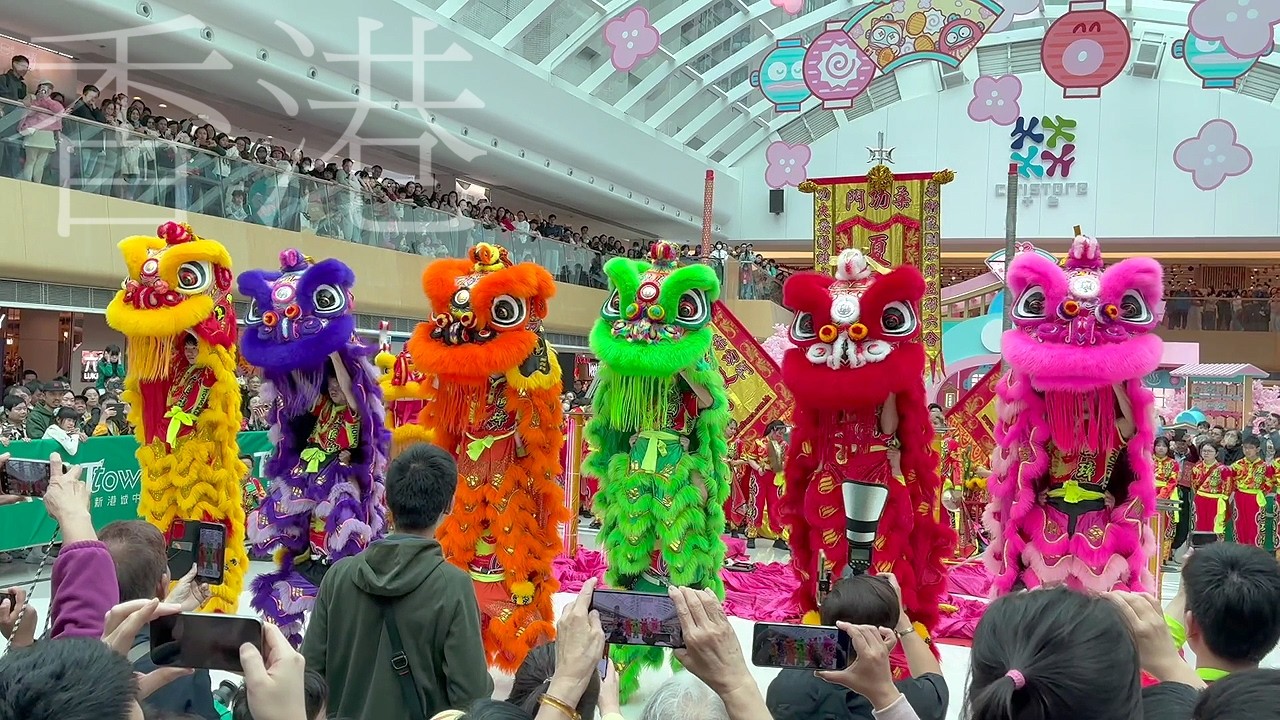 A Dragon, Six Lions & a Breakdancing Horse