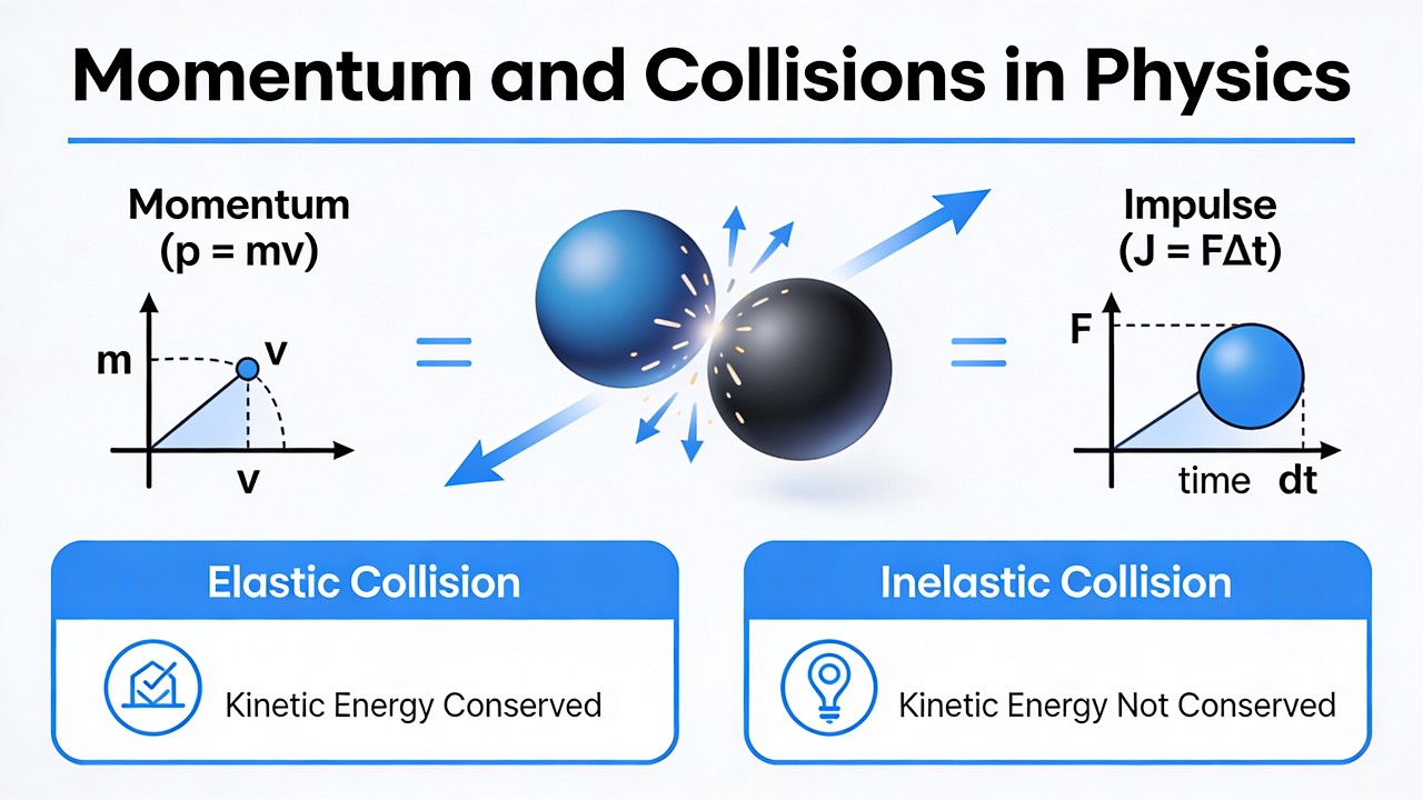 Momentum and Collisions Made Simple (13 Minutes)