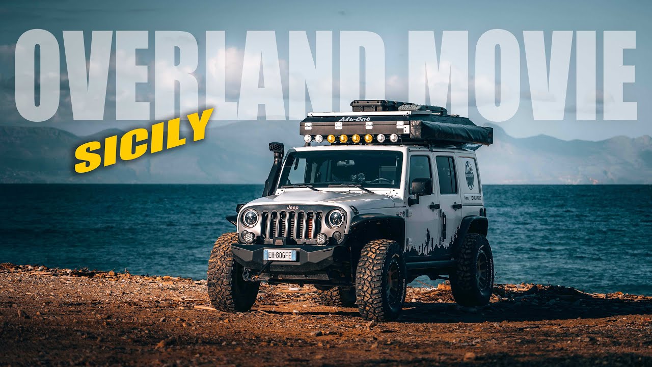 AN OVERLAND MOVIE - Wild Camping in a Jeep Wrangler on my Sicily Solo Winter Tour - Full Movie