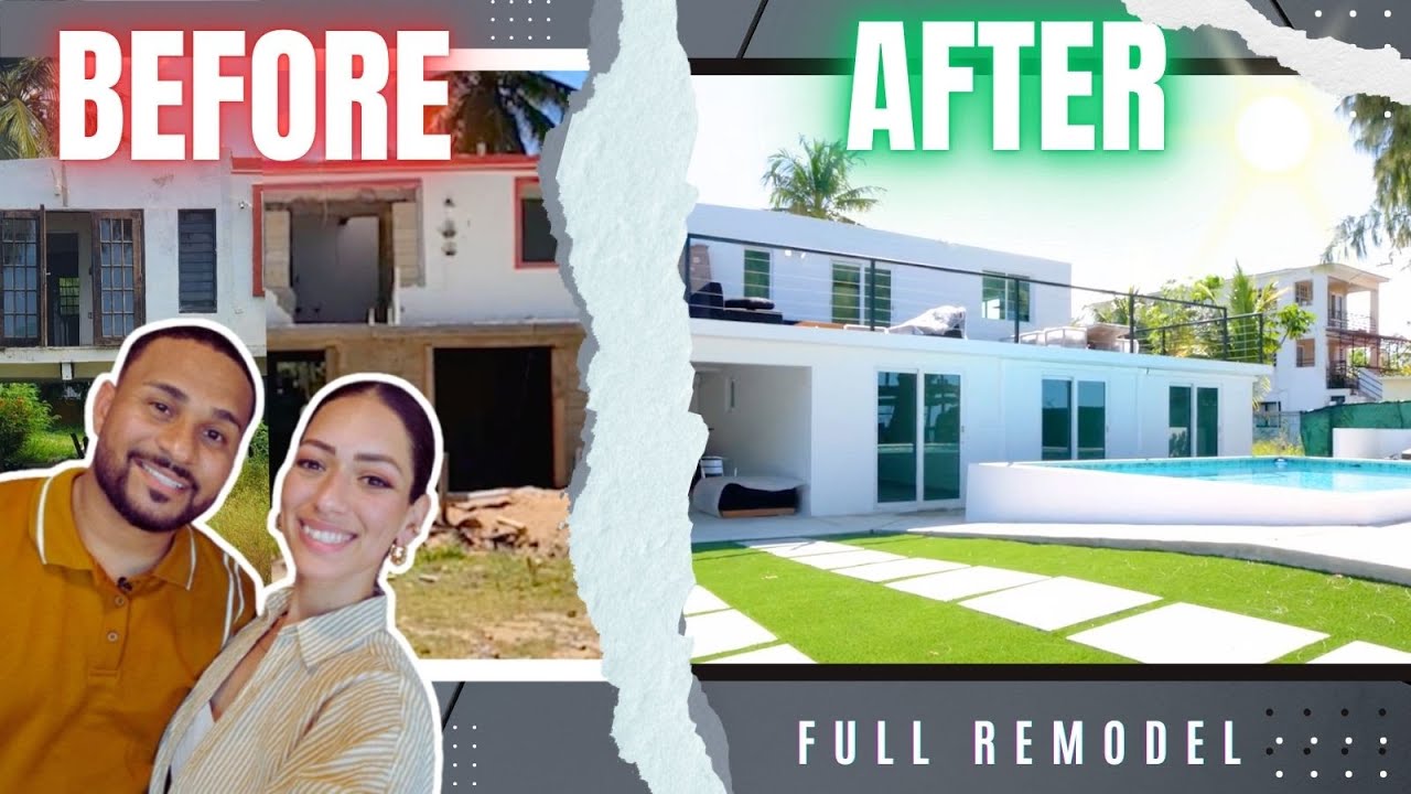 From Concrete Shell to Coastal Retreat: Massive Puerto Rico Remodel 