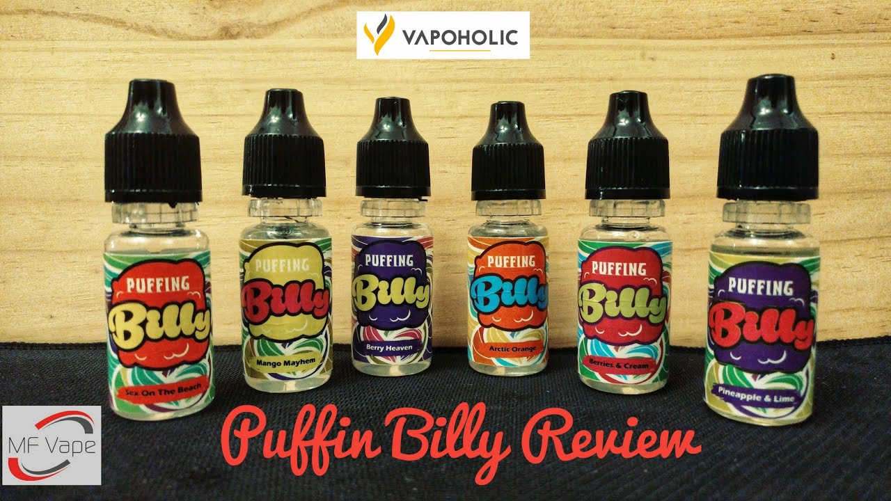 Puffin Billy Eliquid Review - Vapoholic