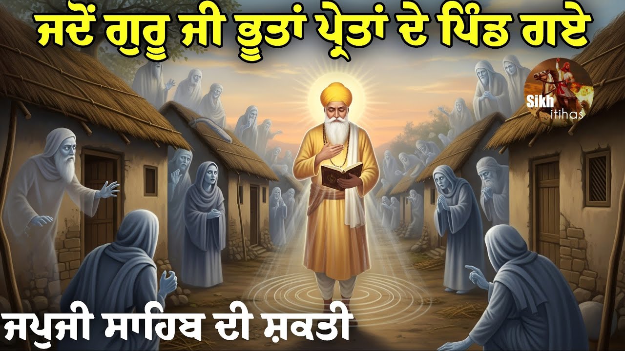 ਗੁਰੂ ਜੀ ਭੂਤਾਂ ਪ੍ਰੇਤਾਂ ਦੇ ਪਿੰਡ ਗਏ || ਭੂਤਾਂ ਪ੍ਰੇਤਾਂ ਦਾ ਉਧਾਰ || ਜਪੁਜੀ ਸਾਹਿਬ ਦੀ ਸ਼ਕਤੀ || ਗੁਰੂ ਅਮਰਦਾਸ ਜੀ