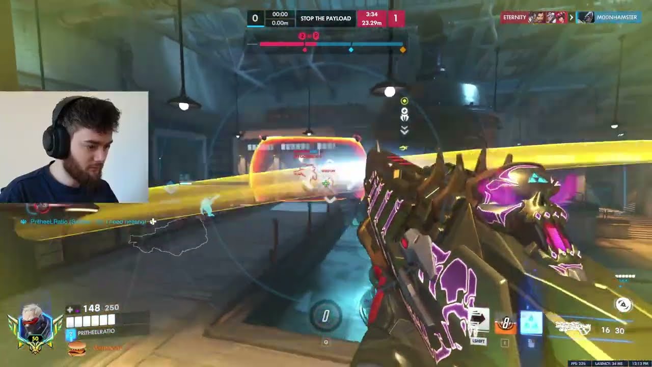 Dafran Tracking God with SOLDIER 76!  OVERWATCH GAMEPLAY SEASON 1