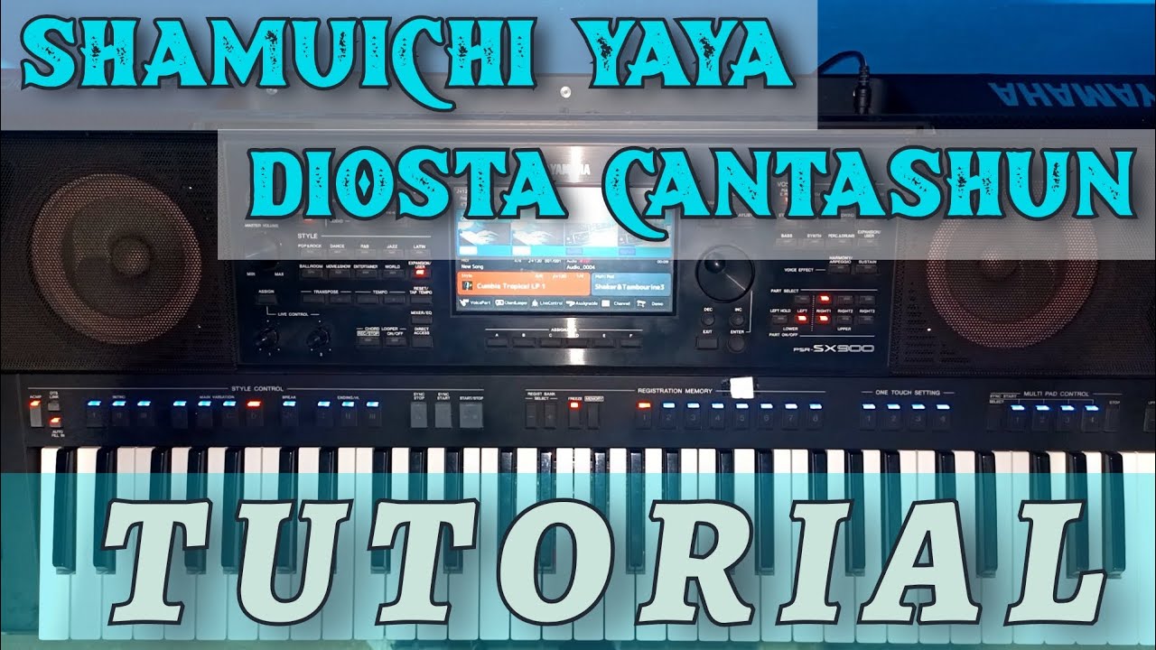 shamuichi yaya Diosta cantashun | Tutorial 🎹✅