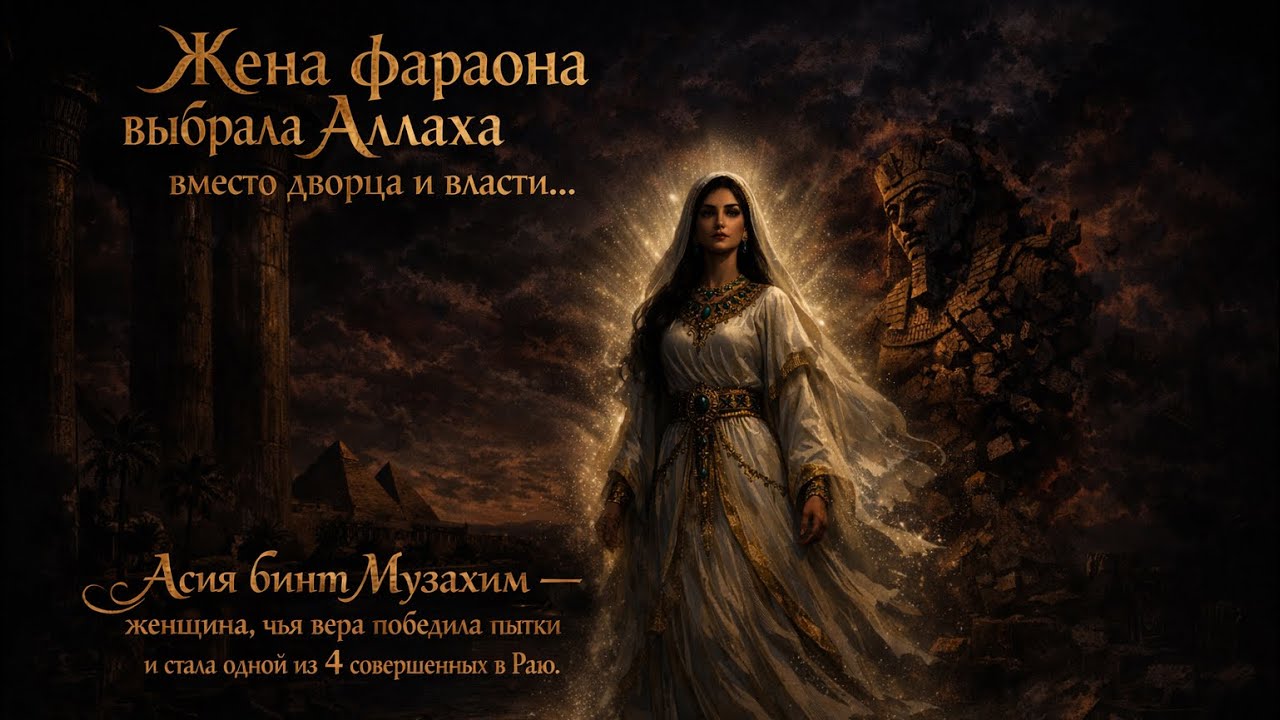 Асия бинт Музахим — жена фараона, выбравшая Аллаха