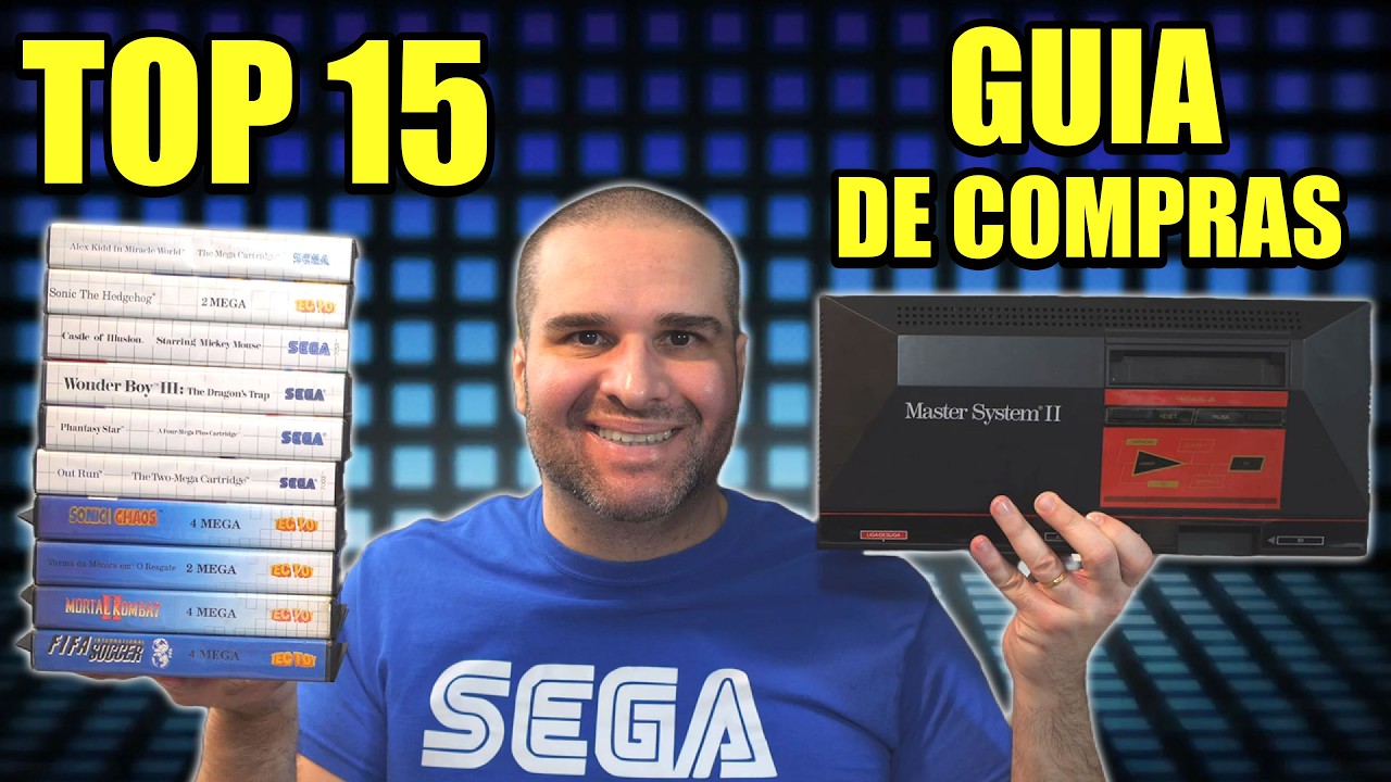 Master System é o PIOR console da Sega? Guia DEFINITIVO do Master System + TOP 15 jogos