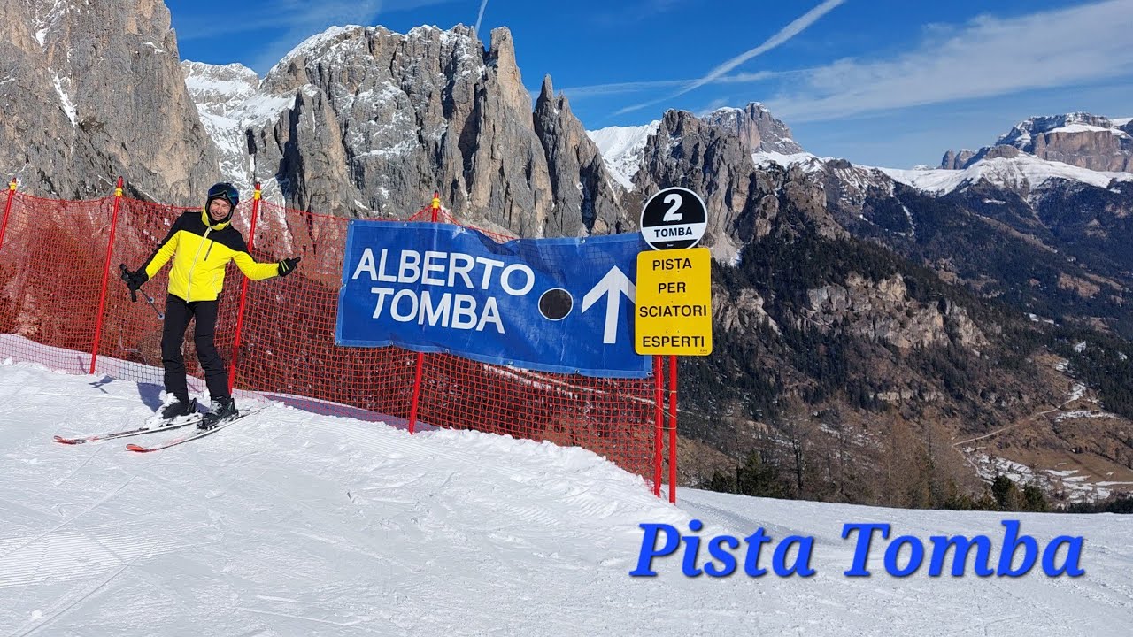 Pista Tomba Catinaccio Vigo di Fassa