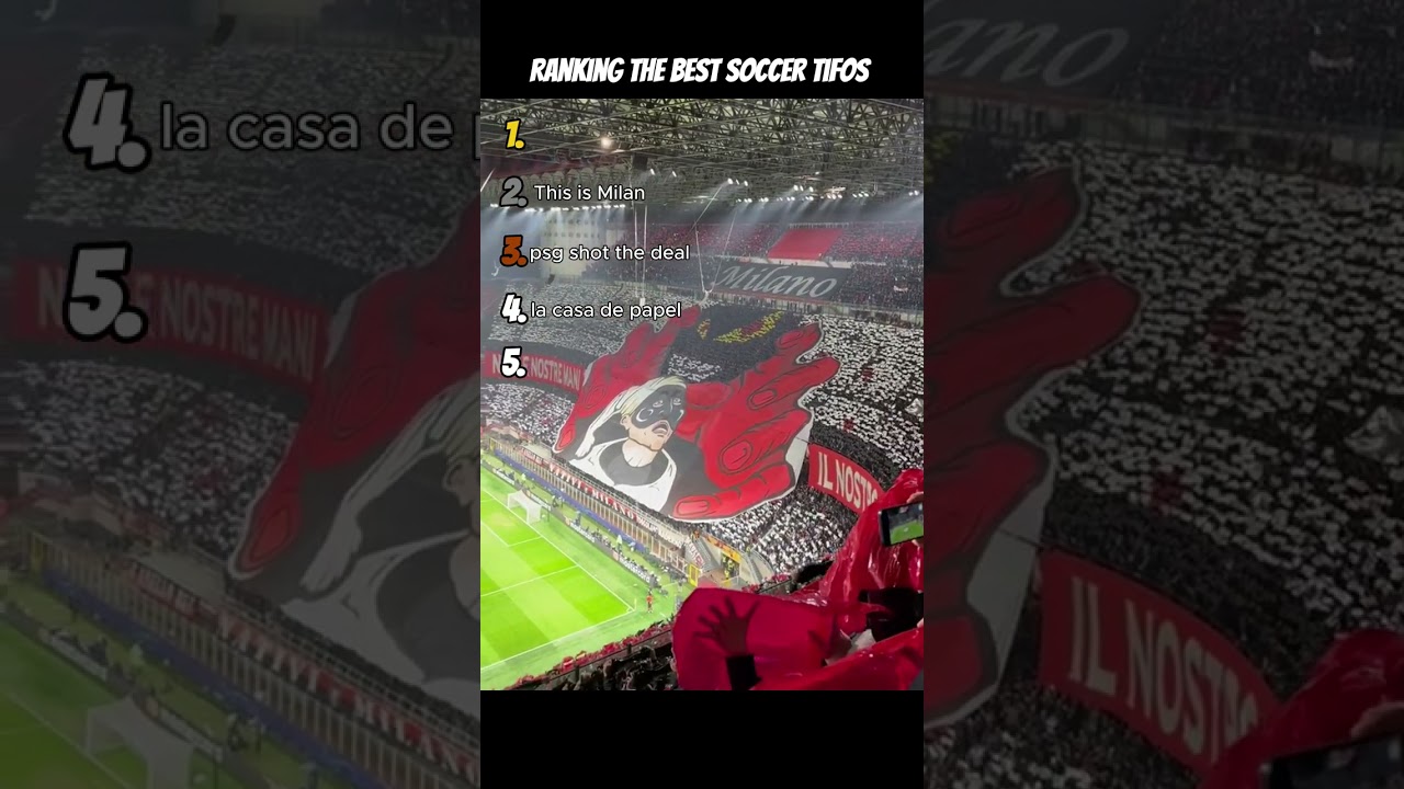 Ranking The Best Soccer Tifos