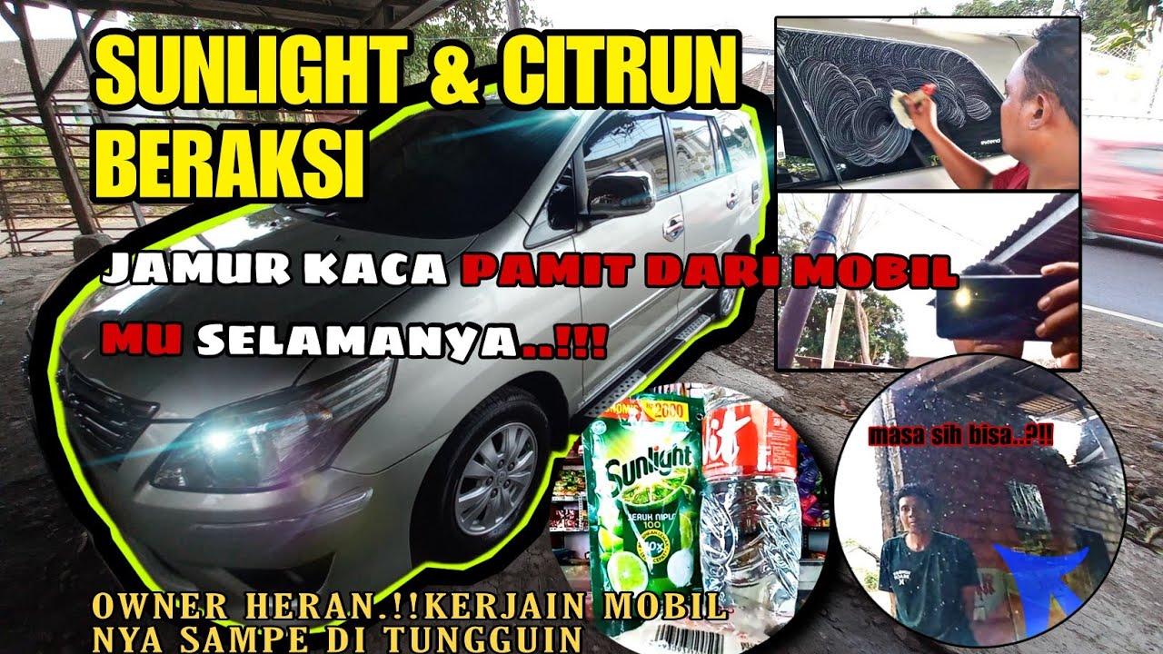 REQUEST KALIAN KITA TURUTI.| TIPS AMPUH BERSIHKAN KERAK KACA MOBIL FULL TUTORIAL..!!!#tipsandtrick