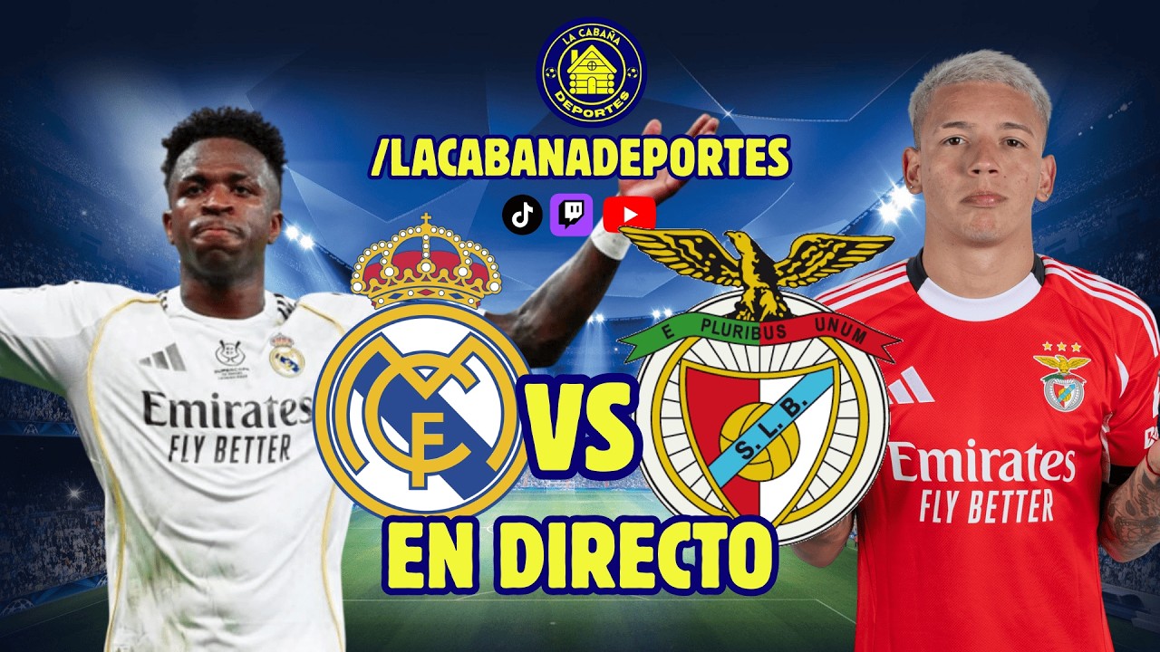 🔴 REAL MADRID-BENFICA EN DIRECTO | 16AVOS DE FINAL DE LA CHAMPIONS LEAGUE | REENCUENTRO CALIENTE