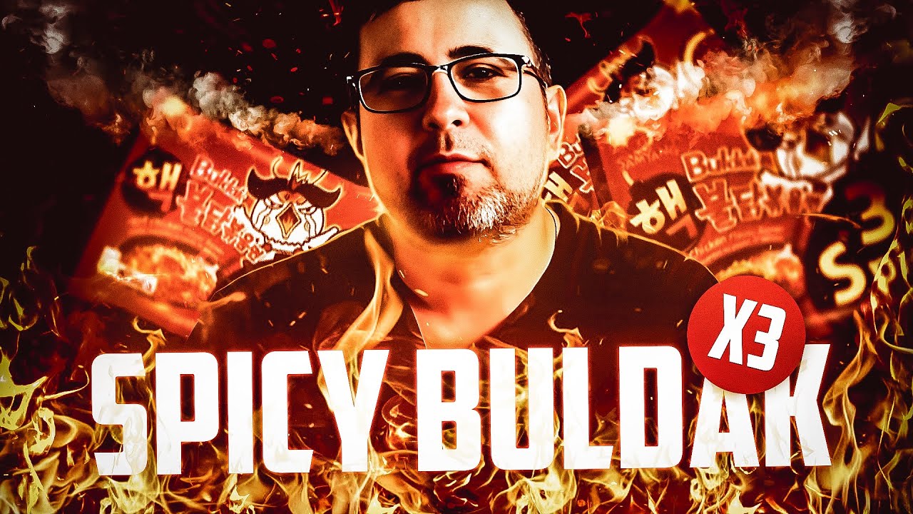Пробуем ОСТРУЮ лапшу 3X Spicy Buldak