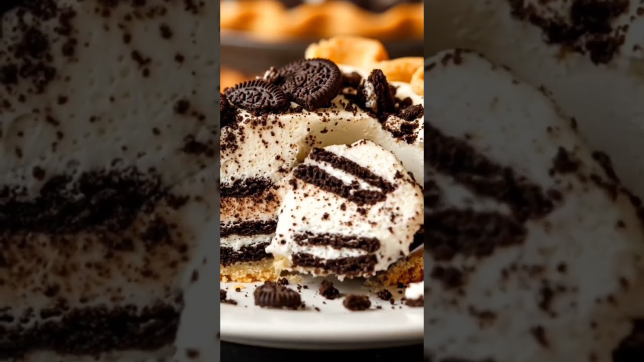 OREO COOKIE CREAM PIE 