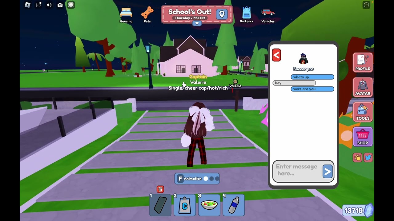 Roblox-bayside high school!