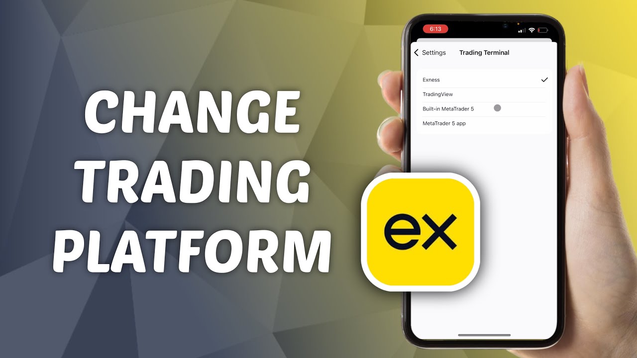 How to Change Trading Platform on Exness