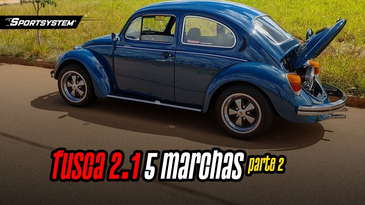FUSCA 1986 ASPIRADO 2.1 C&Acirc;MBIO 5 MARCHAS SPORTYSTEM