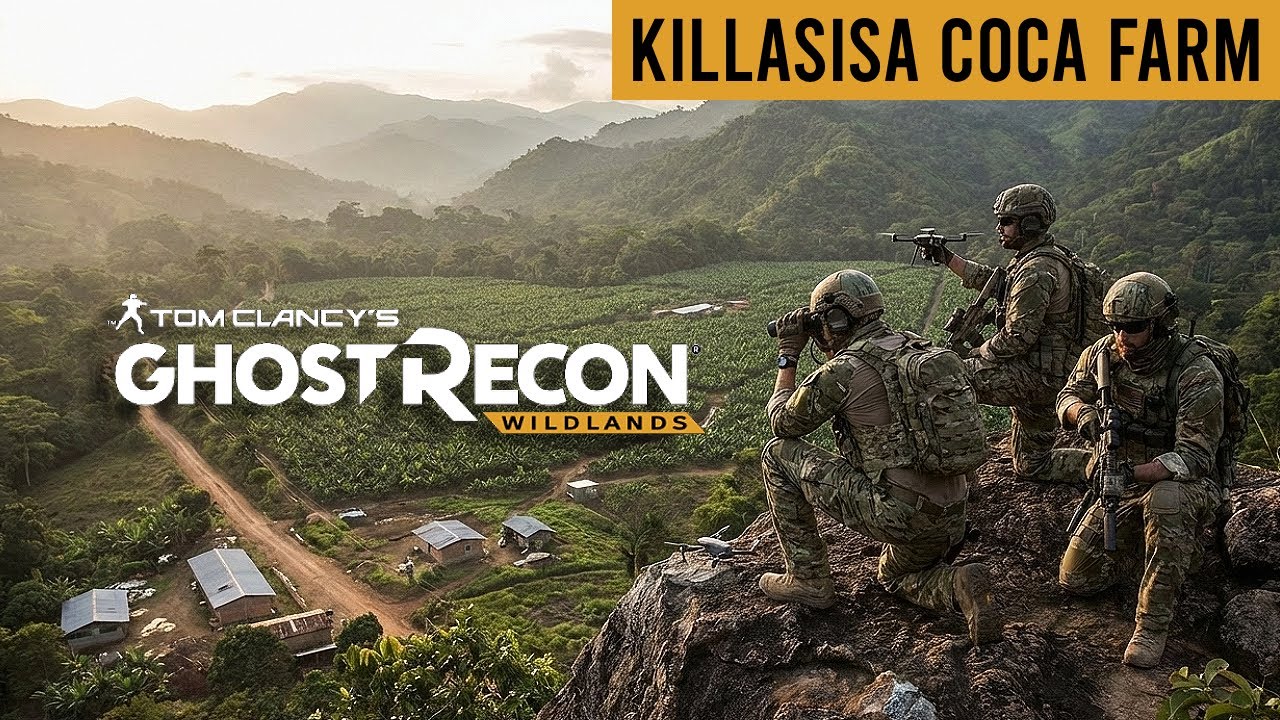 Ghost Recon Wildlands Episode 16: Recon The Killasisa Coca Farm Mission In Epic 4K