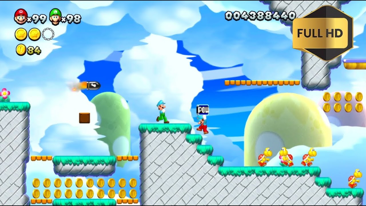 New Super Mario Bros. U Deluxe - World 7