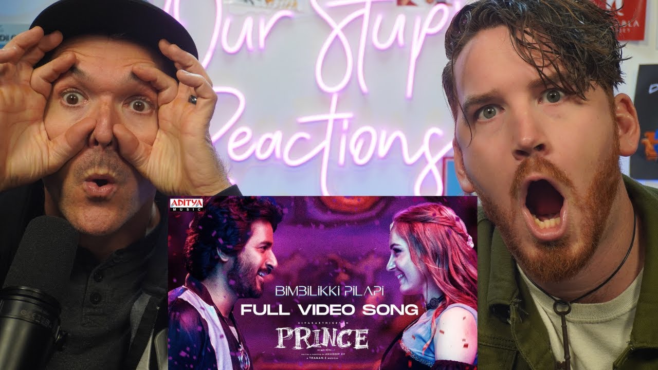 Prince - Bimbilikki Pilapi Song (Tamil) | Sivakarthikeyan | Thaman S | Anirudh | REACTION!!!