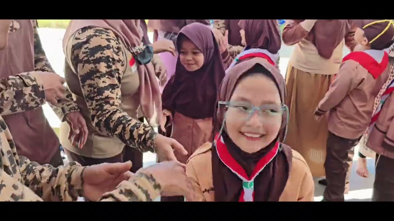 Halal Bihalal di sekolah tahun lalu