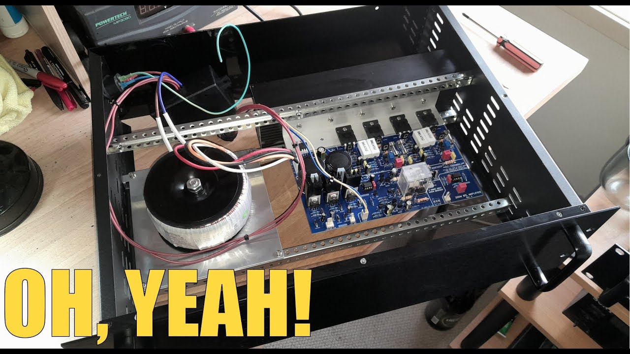 200W BTL Amplifier: It's Found A New Home