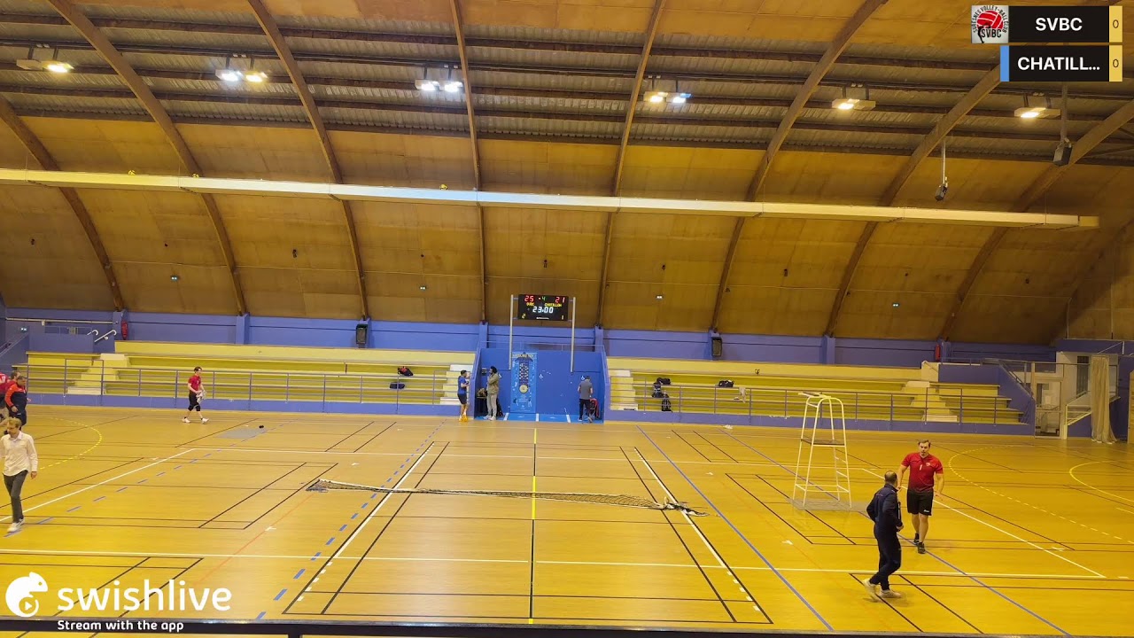 Live propulsé par l'application Swish Live
SVBC VS CHATILLON