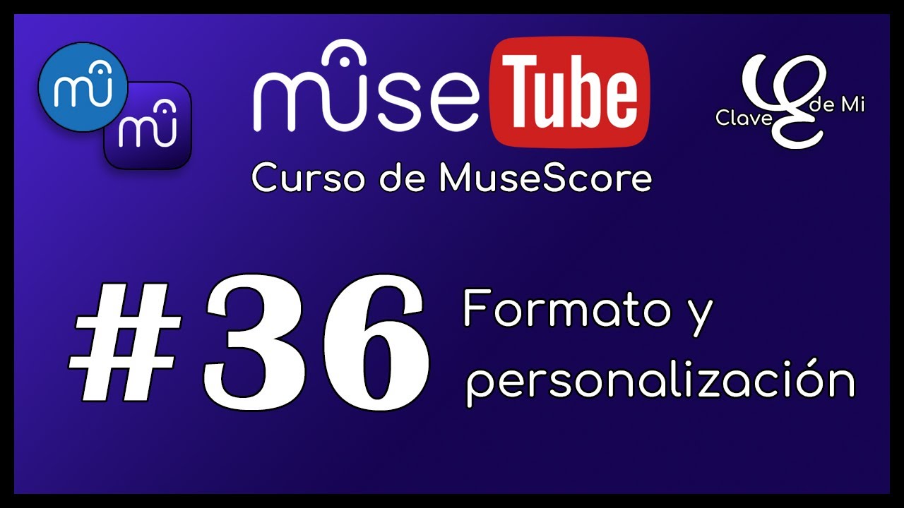 🎨 Estilos y plantillas en MuseScore 🔵 MuseTube #36 (Curso MuseScore)
