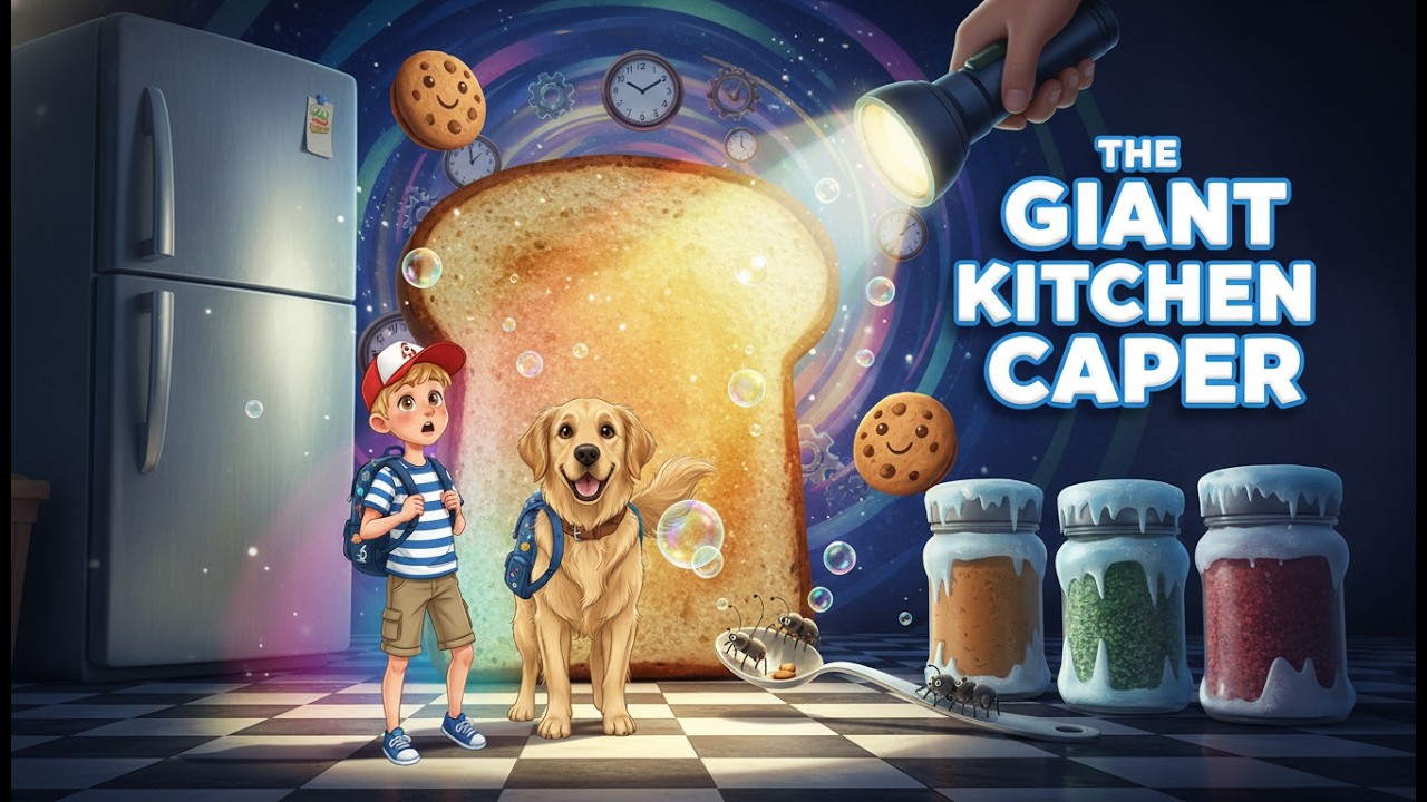 THE GIANT KITCHEN CAPER  - 3D Animated Science Adventure for Kids