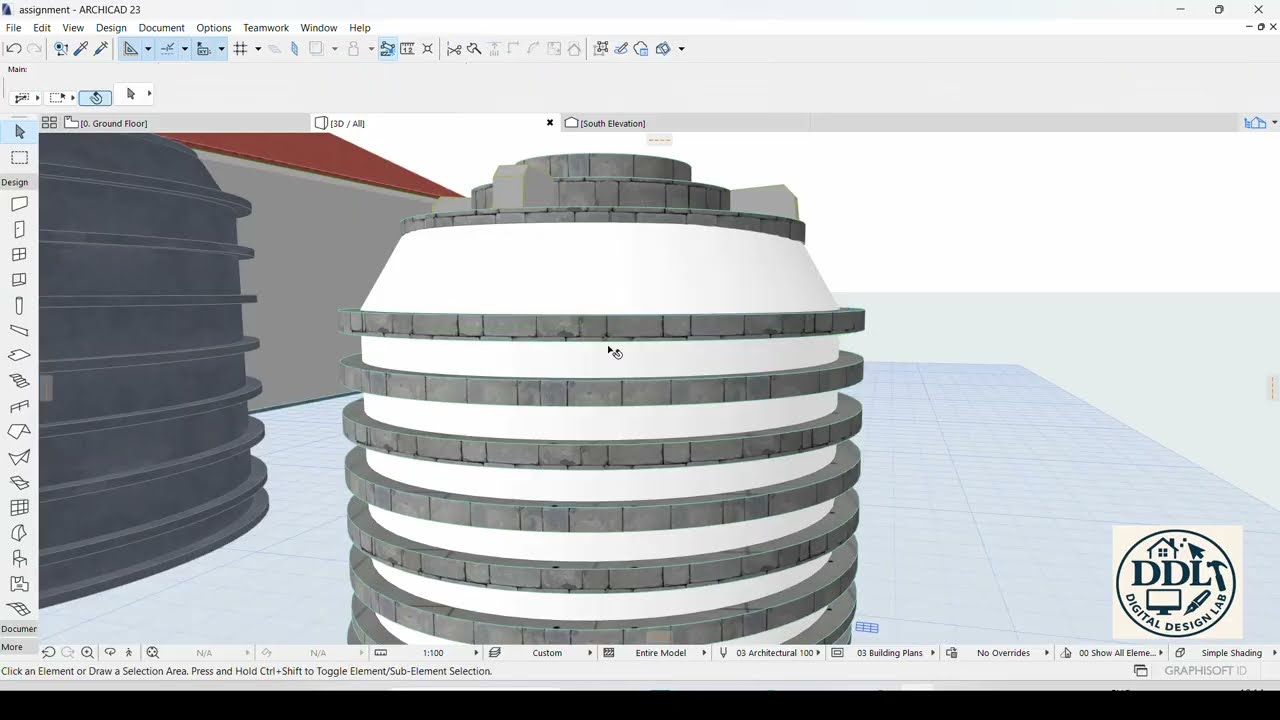 How to create Tank in Archicad