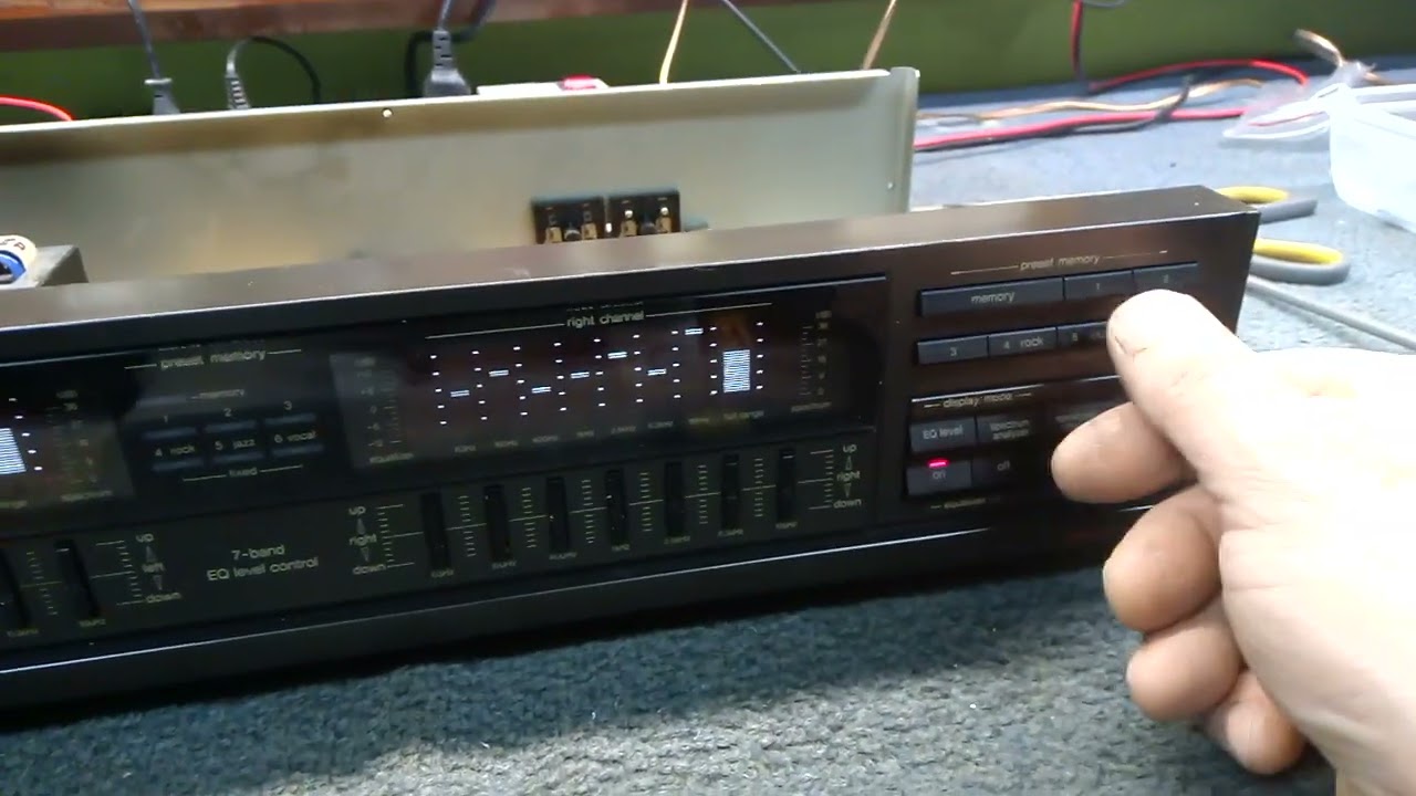 naprawa korektora technics Sh-8058
