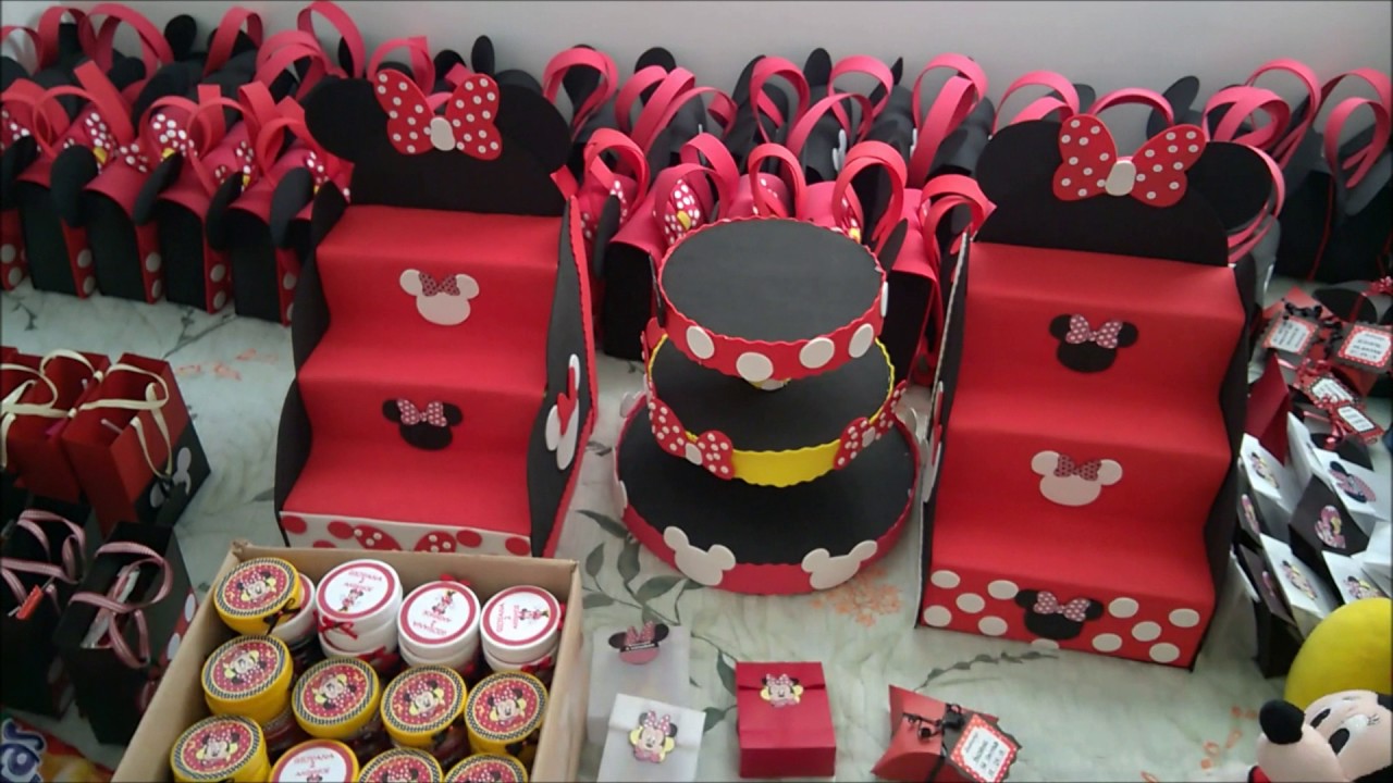 Festa - Minnie Vermelha (Parte 4)