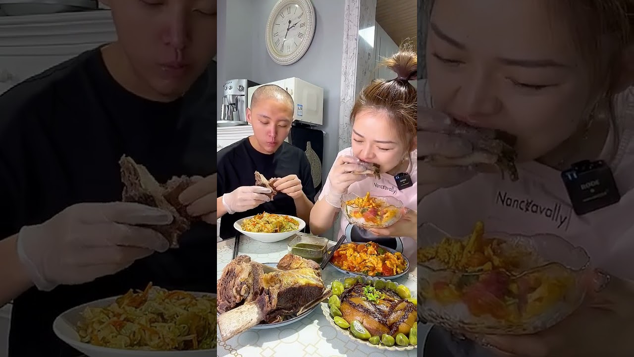 Mukbang Funny Brother and Sister Eating Challenge 😋😋 Ep 13