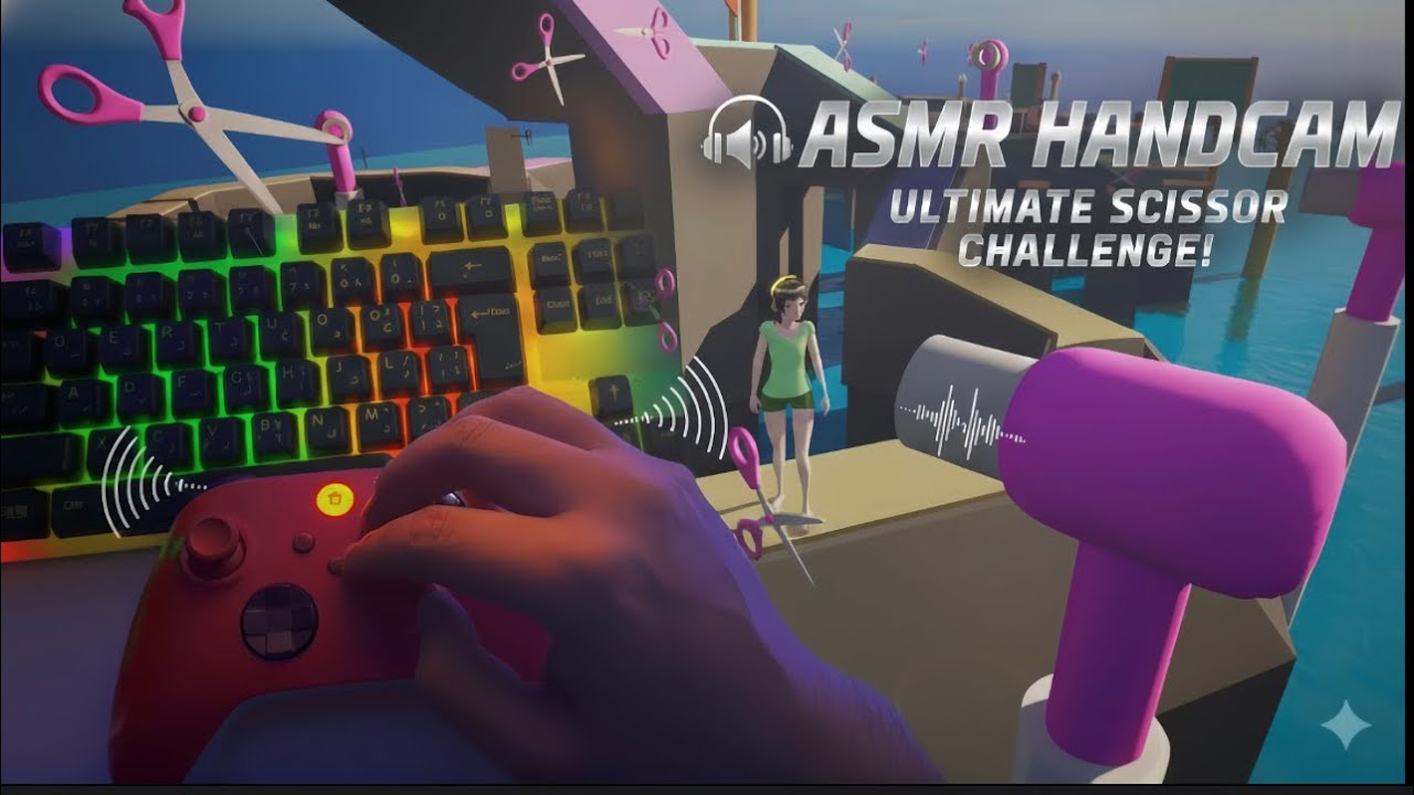 ASMR | The Weirdest Gaming ASMR Handcam Experience Ever