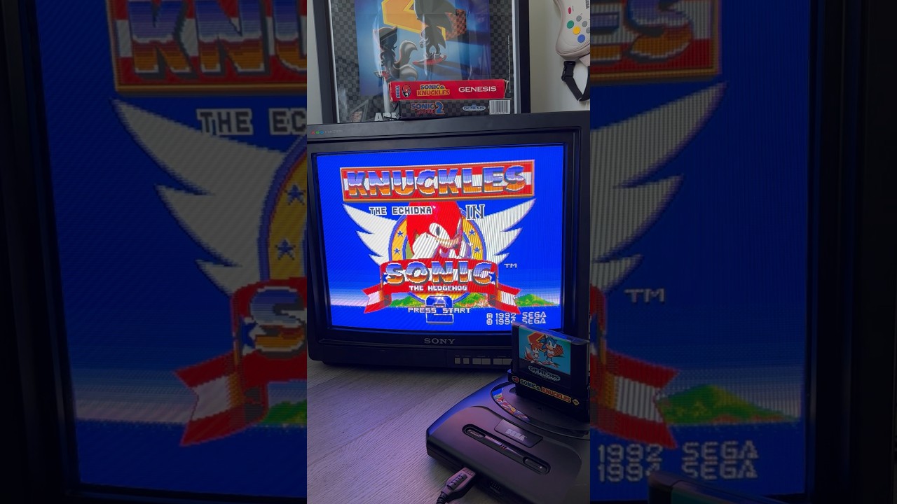 Playing Knuckles in Sonic 2: Slow start but STRONG FINISH!! 💪 #sonicandknuckles