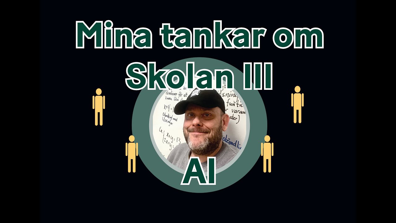 AI i skolan. Mina tankar och funderingar.